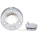 Sea Choice - Gas Deck Fill Plate Cast SS For 1-1/2" Hose