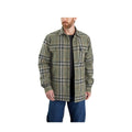 Carhartt - Men's Relaxed Fit Flannel Sherpa-Lined Shirt Jac