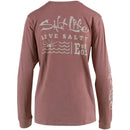 Salt Life - Women's Sea Story Long Sleeve Boyfriend Tee