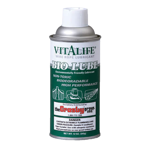 Vitalife® 410 Bio-Lube Wire Rope Lubricant by Crosby®