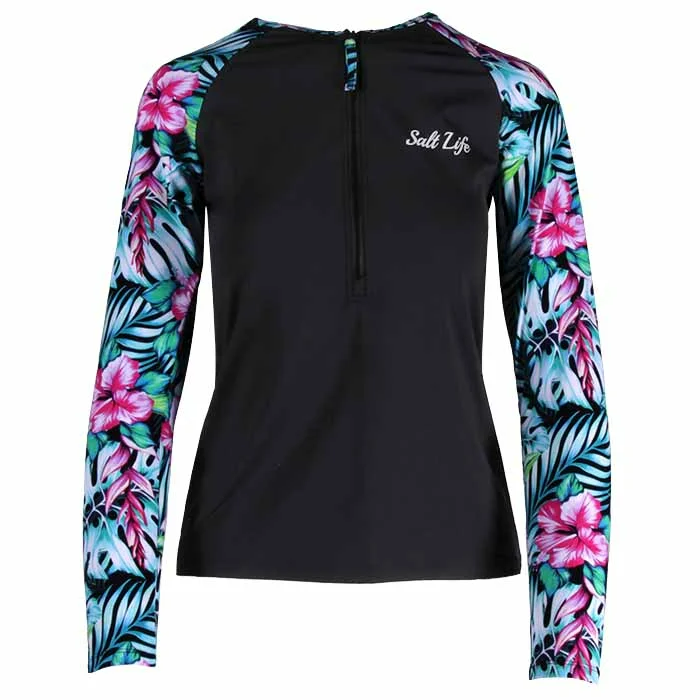 Salt Life - Blue Hawaiian Long Sleeve SLX