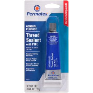 Permatex - Thread Sealant w/ PTFE 1 oz - White