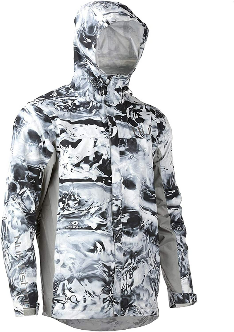 Huk discount rain jacket