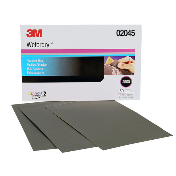 3M - Wetordry Abrasive Sheet 1/2 Sheet