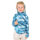 BLACKSTRAP - Kid's Brackish Top Hooded Sun Shirt Upf 50+
