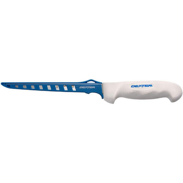 Dexter 8 SofGrip Wide Fillet Knife with Edge Guard