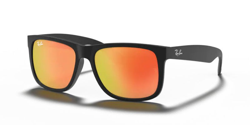 Ray Ban Essentials Justin RB4165 Black RED 