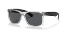 Ray Ban Essentials Justin RB4165 Transparent Dark Grey