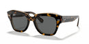 Ray Ban Evolution State Street RB2186 Gold Dark Grey