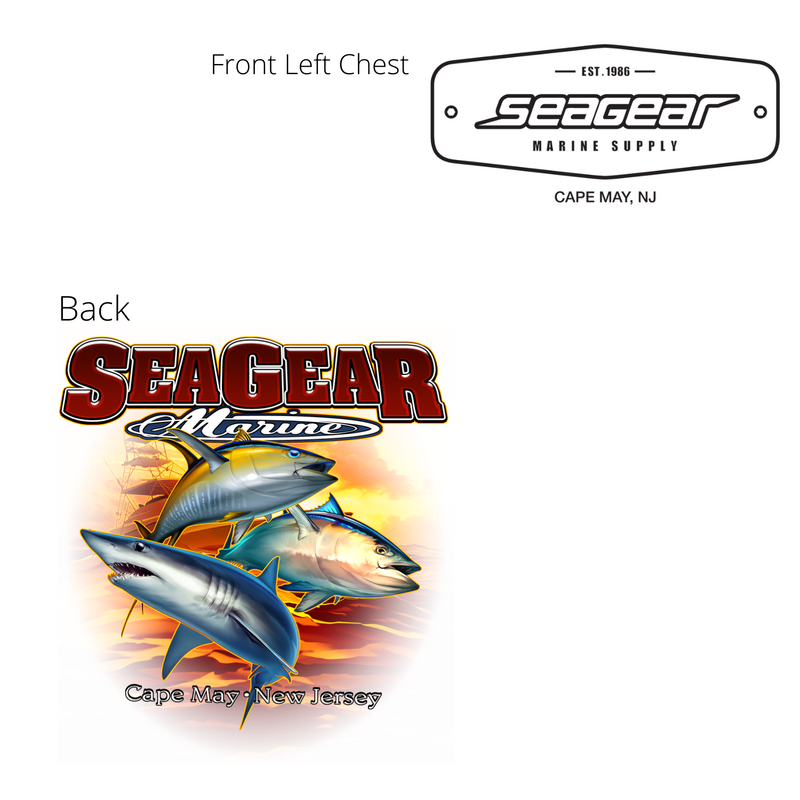 Sea Gear - 3 Fish Long Sleeve