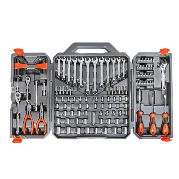 CRESCENT - 150 Pc. 1/4" and 3/8" Drive 6 Point SAE/Metric Professional Tool Set
