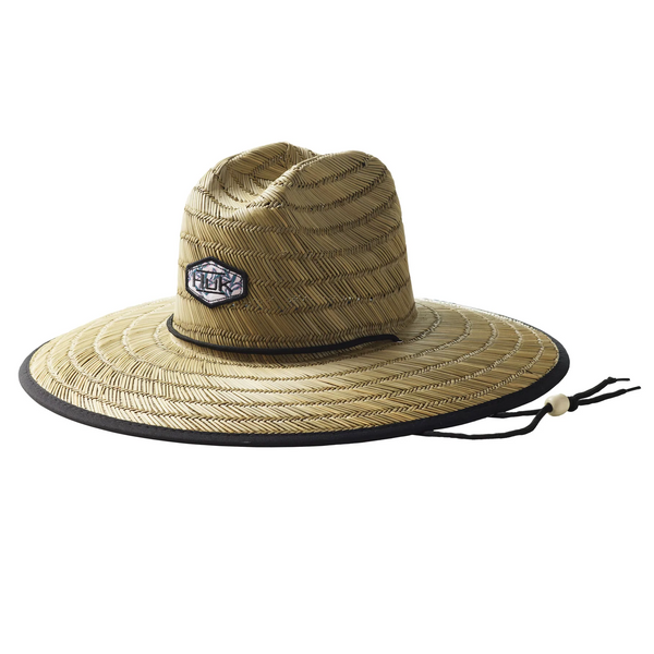 HUK - Women's Tall Leaves Straw Hat