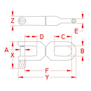 Suncor Stainless - H.D. Eye & Jaw Swivel