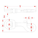 Suncor Stainless - Swivel Bolt Snap