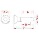 Suncor Stainless - Quick Pin Lock