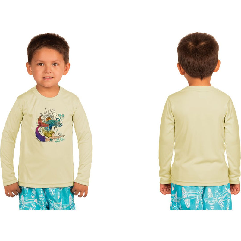 Sea Gear - Mermaid Toddler Kids Sunshirt Long Sleeve UPF 50+