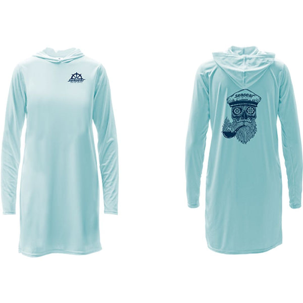 Sea Gear - Captain Kids Long Sleeve Hooded Dress