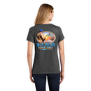 Sea Gear - Ladies Fish Naked V Neck Tee