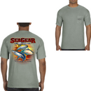 Sea Gear - 3 Fish Short Sleeve