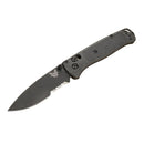 Benchmade - Bugout Black Serrated 535SBK-2 CF-Elite Handle