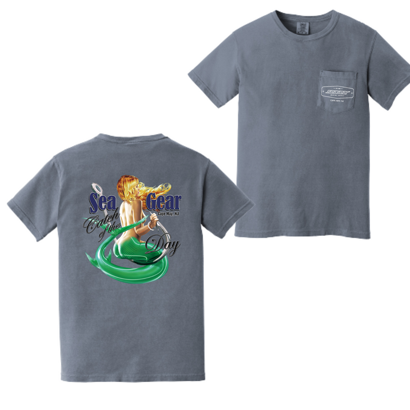 Sea Gear - Catch of the Day Heavy Weight Tee - Dark Colors