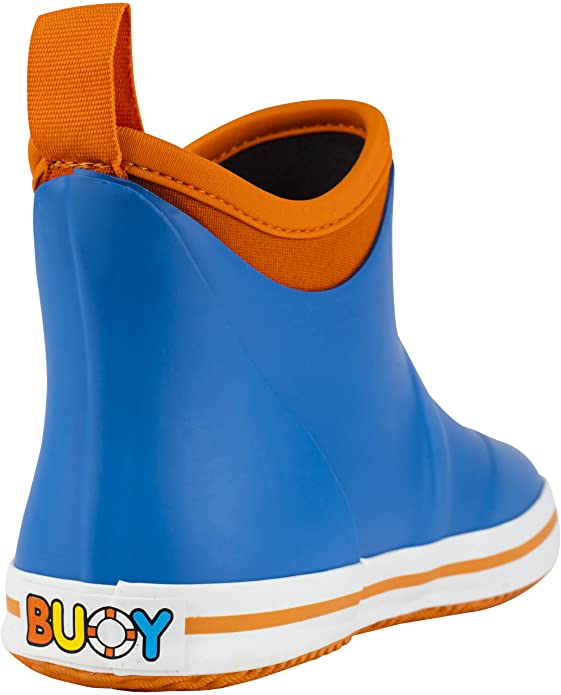 Kid's Blue/Orange Buoy Boots