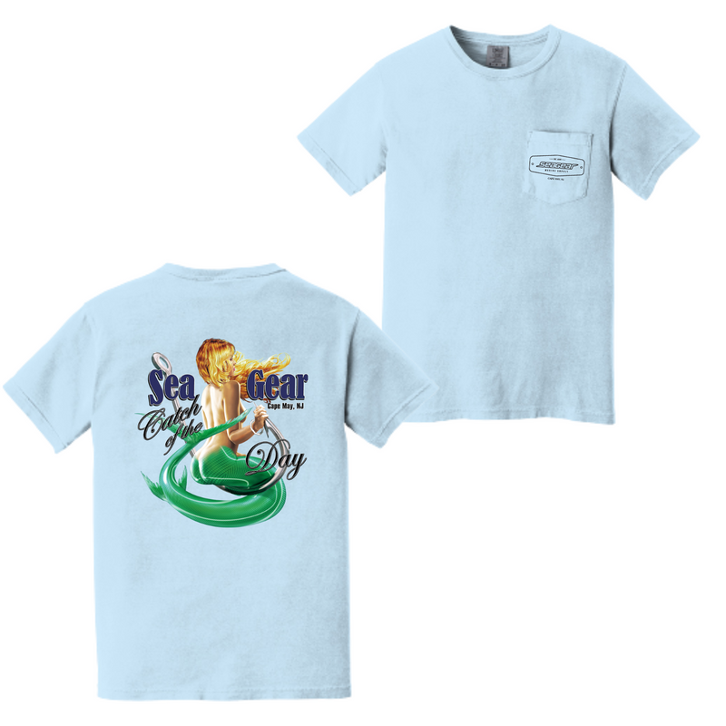 Sea Gear - Catch of the Day Heavy Weight Tee - Light Colors