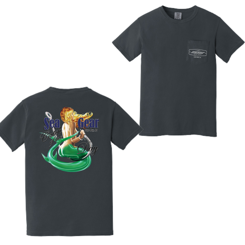 Sea Gear - Catch of the Day Heavy Weight Tee - Dark Colors