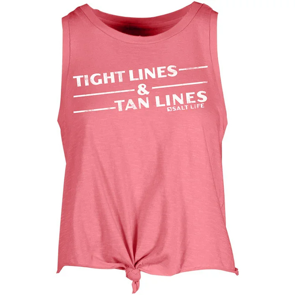 Salt Life - Tight Lines Muscle Tank Top