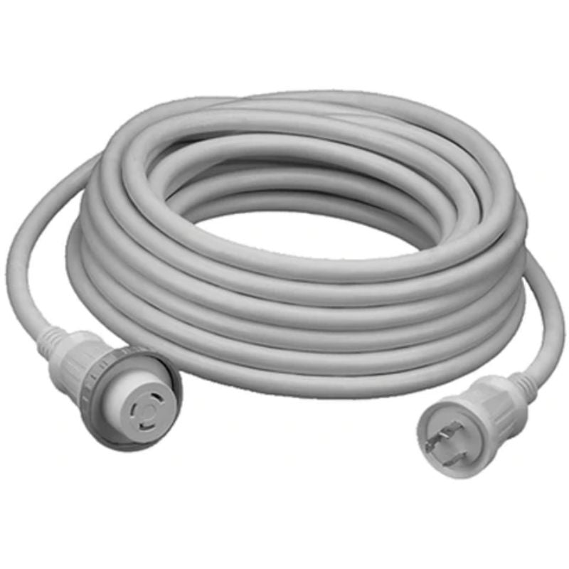 HUBBELL - 30A 125V 25' Shore Power Cable White