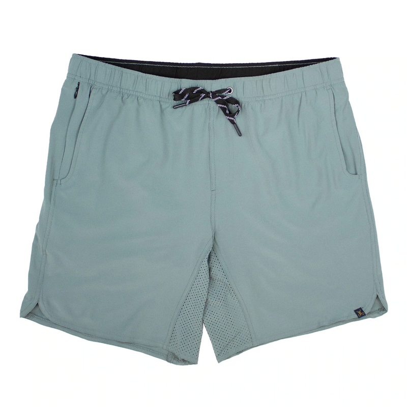 Hull, lightweight shorts with an internal compression lining for