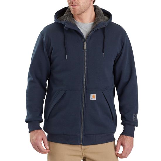 Carhartt - Rain Defender® Relaxed Fit Midweight Sherpa-Lined Full-Zip Sweatshirt