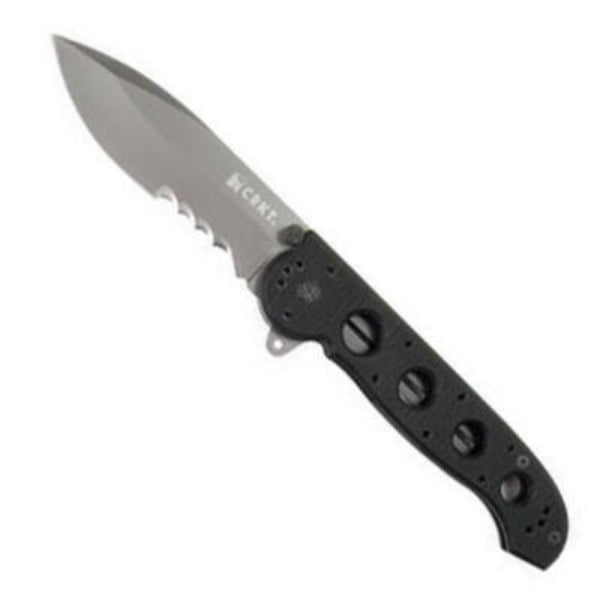 CRKT - Linerlock Folding Pocket Stainless Blade Knife with Black G-10 Handles