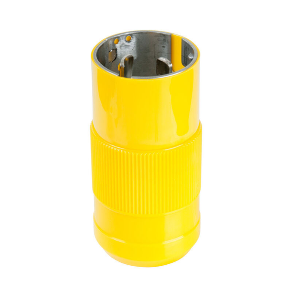 Marinco - Male Plug, 50A 125/250V, Yellow