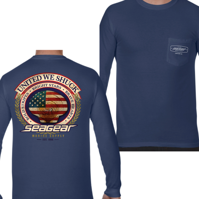 Sea Gear - United We Shuck Long Sleeve
