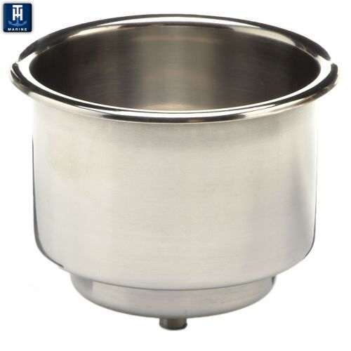 T-H Marine - Stainless Steel Cup Holder - LCH1SSDP
