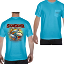 Sea Gear - 3 Fish Short Sleeve