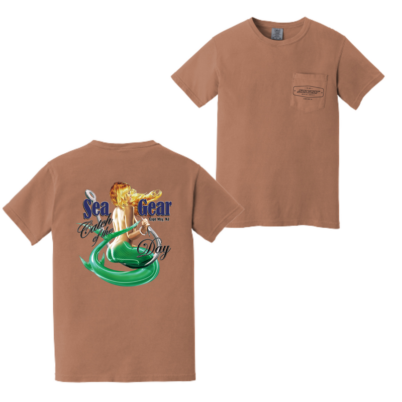Sea Gear - Catch of the Day Heavy Weight Tee - Light Colors