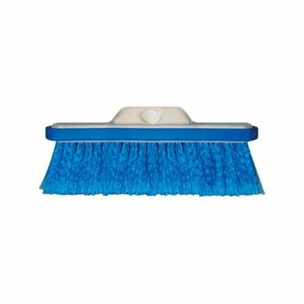 BTG Gear Medium Thickness Marine-Grade Removable Boat Deck Brush for Cleaning Hull/Railings - Snap Button