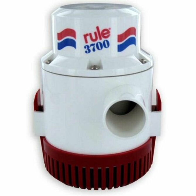 Rule - 12V Electric Bilge Pump, 3700 GPH