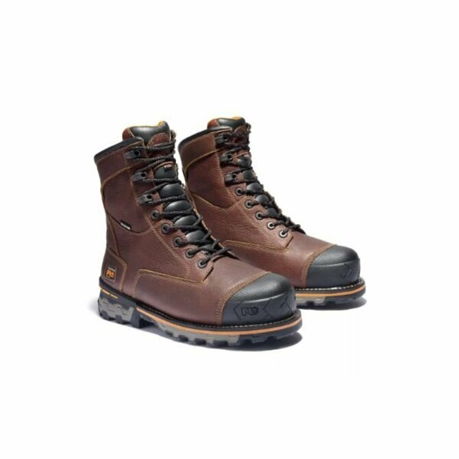 Timberland- Men's Pro Boondock 8" Soft Toe Work Boots