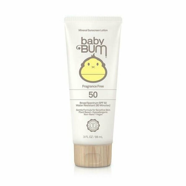 Baby Bum - Mineral SPF 50 Sunscreen Lotion-Fragrance Free 3 oz