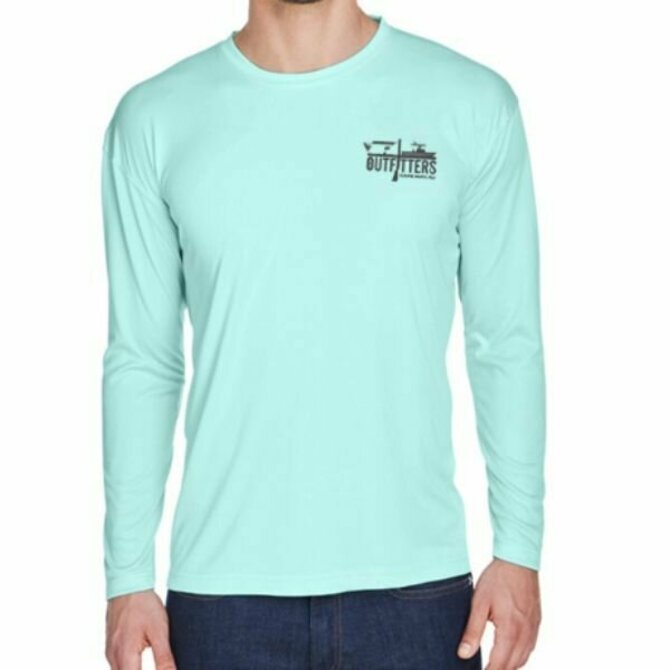 Sea Gear Outfitters - Shut Up and Fish Sun Shirt Long Sleeve
