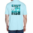 Sea Gear Outfitters - Shut Up and Fish Sun Shirt Short Sleeve