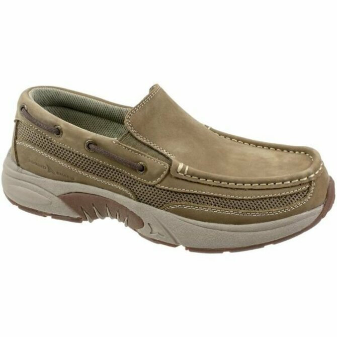 Rugged Shark- Pacifico Stretch Gore Slip-On Boat Shoe