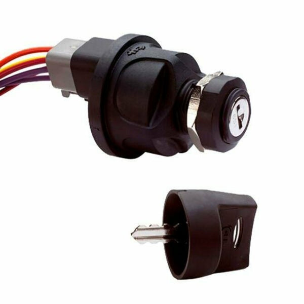 Cole Hersee - Off-Off-Ign/Acc 3-Position Ignition Switch with Deutsch Connector