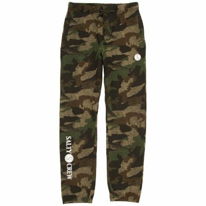 Salty Crew - Kids Slowroll Boys Camo Sweatpant