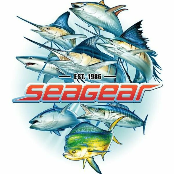 Sea Gear - Multi Fish Sticker