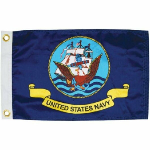 Taylor Made - Navy Flag 12" x 18"