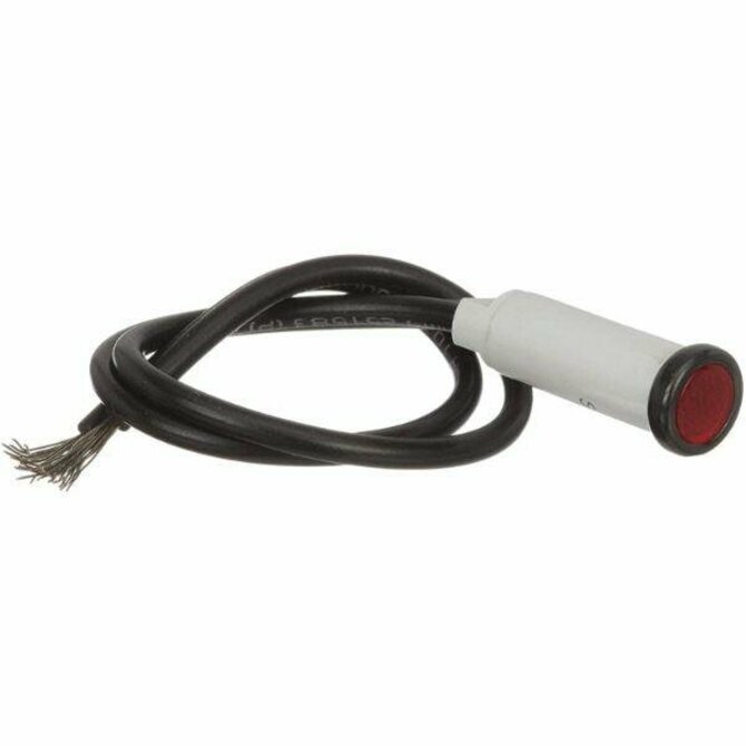 Sea Choice -  Incandescent Red Indicator Light 6" Lead Wires 14V  5/16" Light, One Size